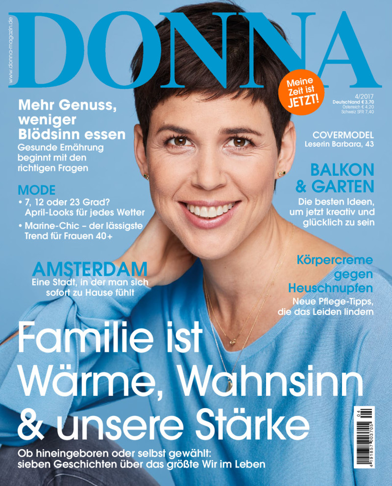  featured on the Donna Germany cover from April 2017