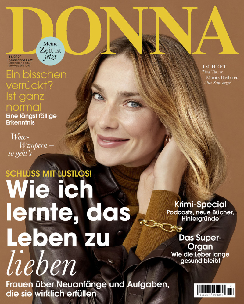 Stefanie W. featured on the Donna Germany cover from November 2020