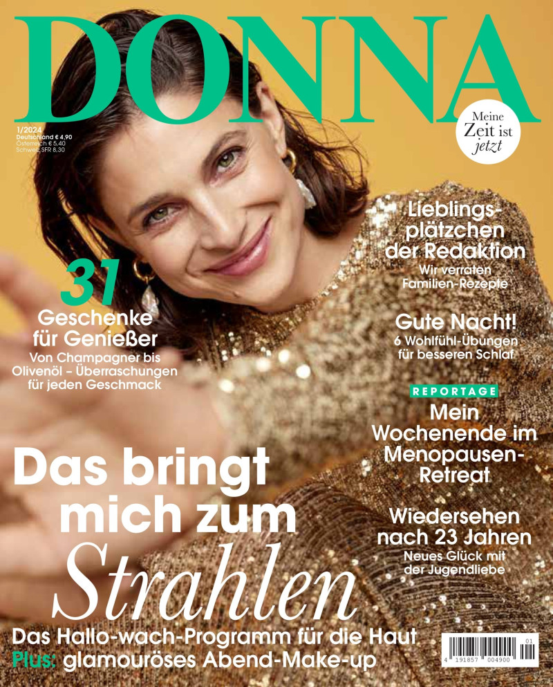  featured on the Donna Germany cover from December 2023