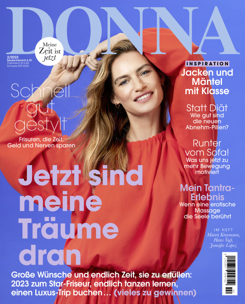  featured on the Donna Germany cover from February 2023