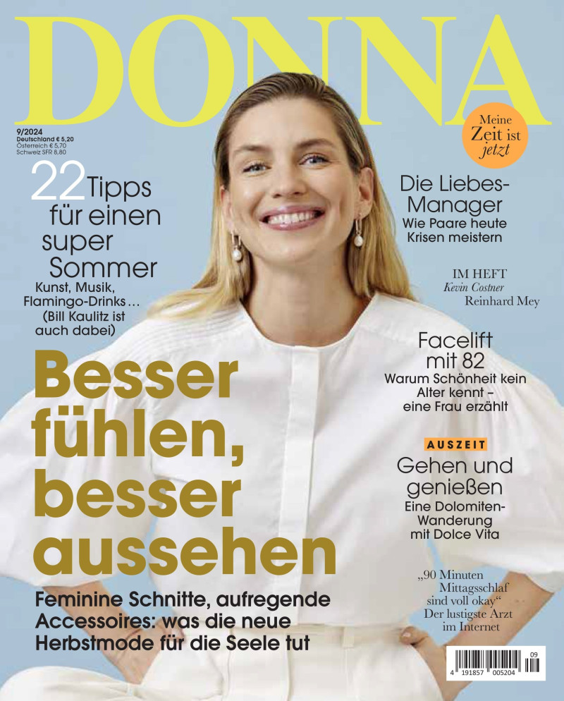  featured on the Donna Germany cover from August 2024