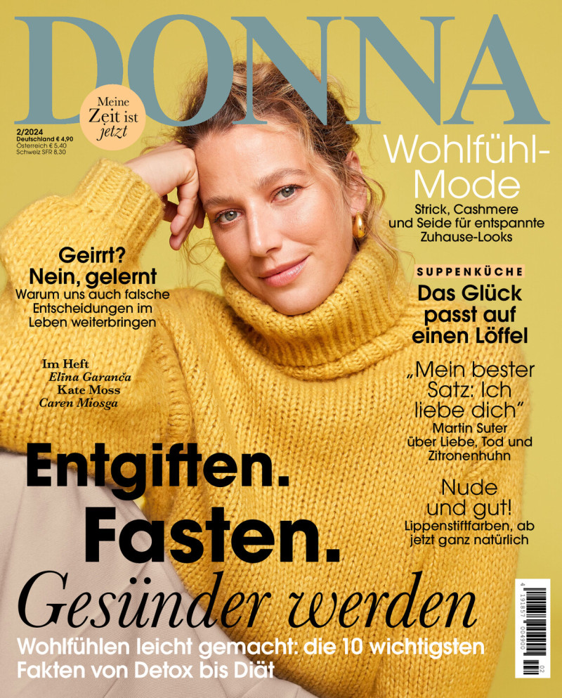  featured on the Donna Germany cover from January 2024