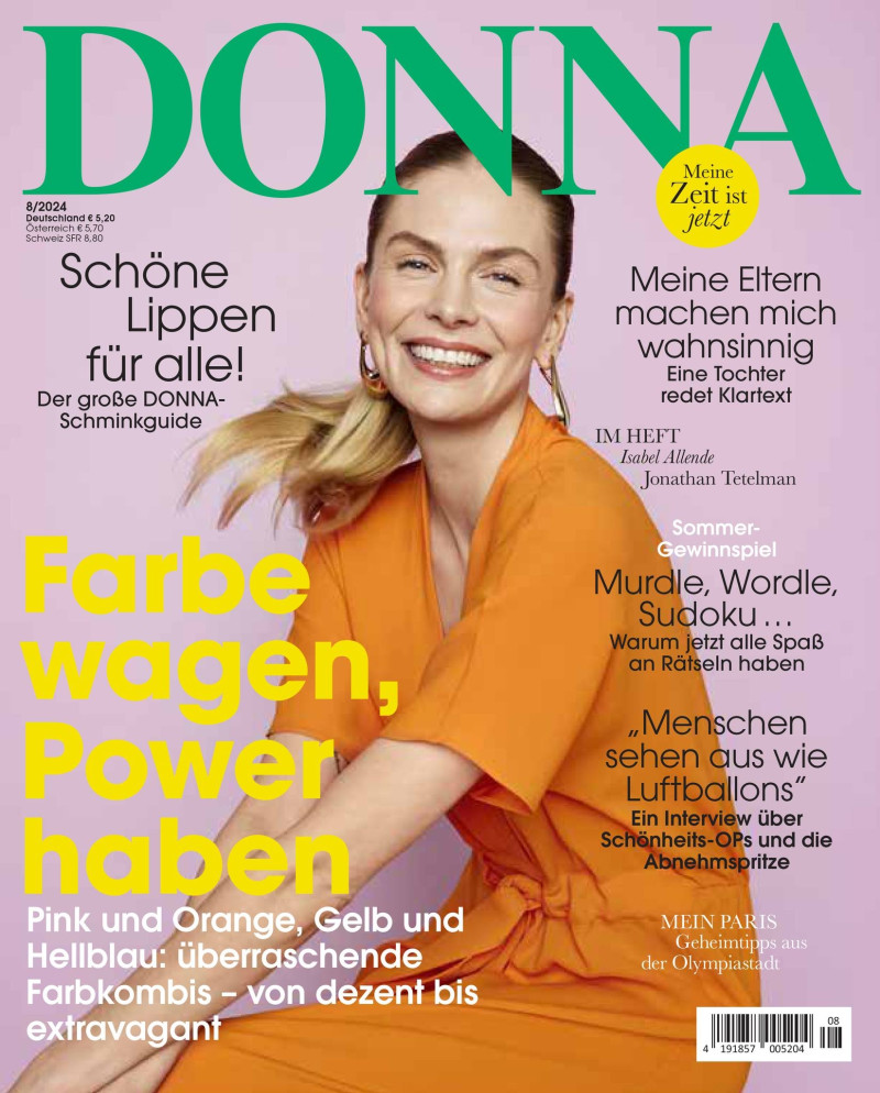  featured on the Donna Germany cover from July 2024