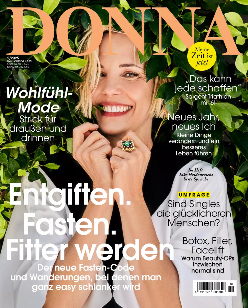  featured on the Donna Germany cover from February 2025