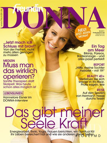  featured on the Donna Germany cover from June 2011