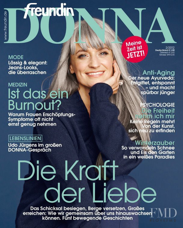  featured on the Donna Germany cover from February 2012