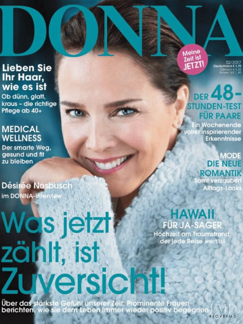  featured on the Donna Germany cover from February 2017