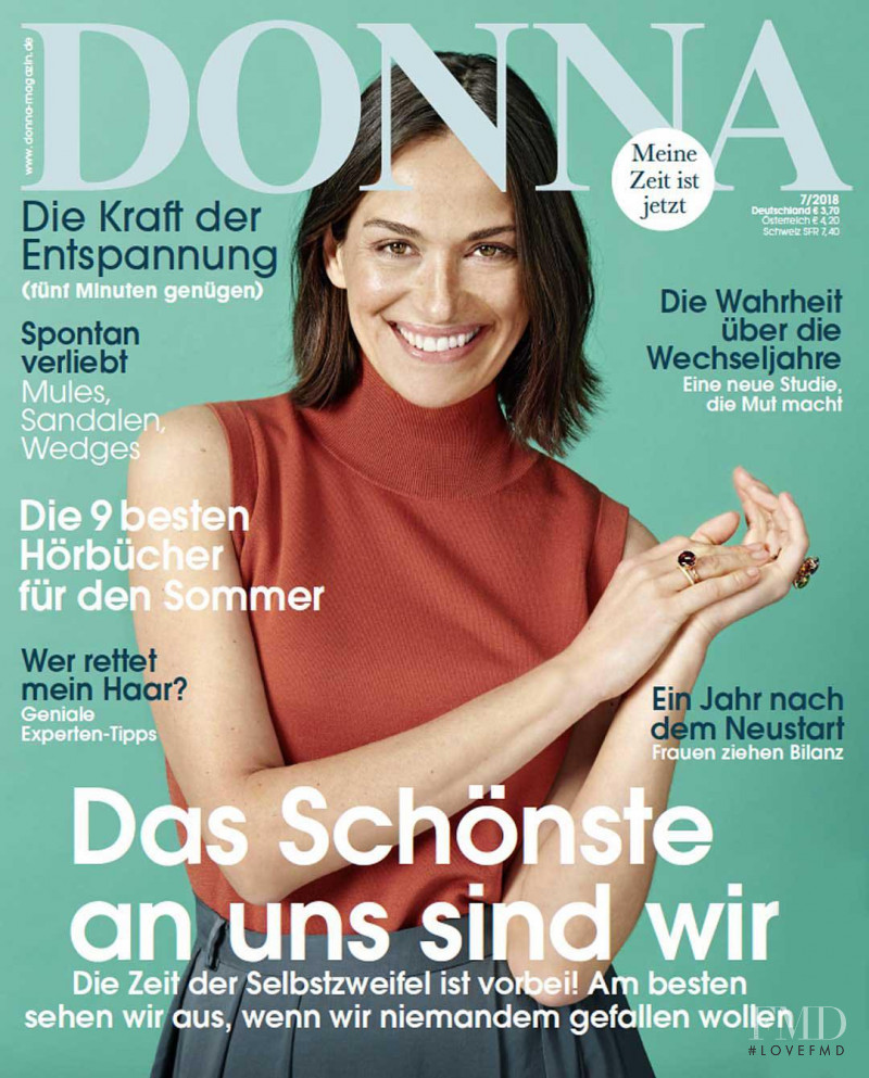  featured on the Donna Germany cover from July 2018