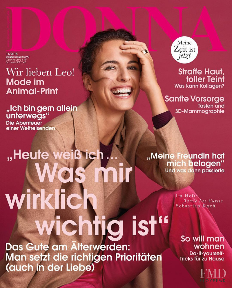  featured on the Donna Germany cover from November 2018