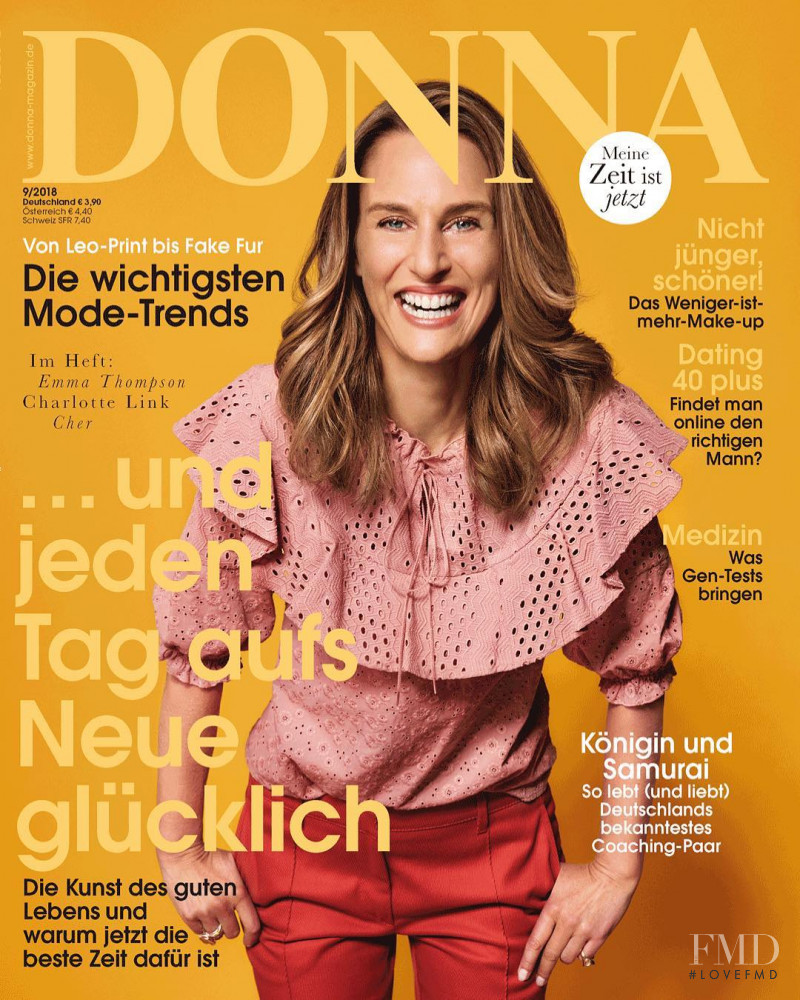  featured on the Donna Germany cover from September 2018