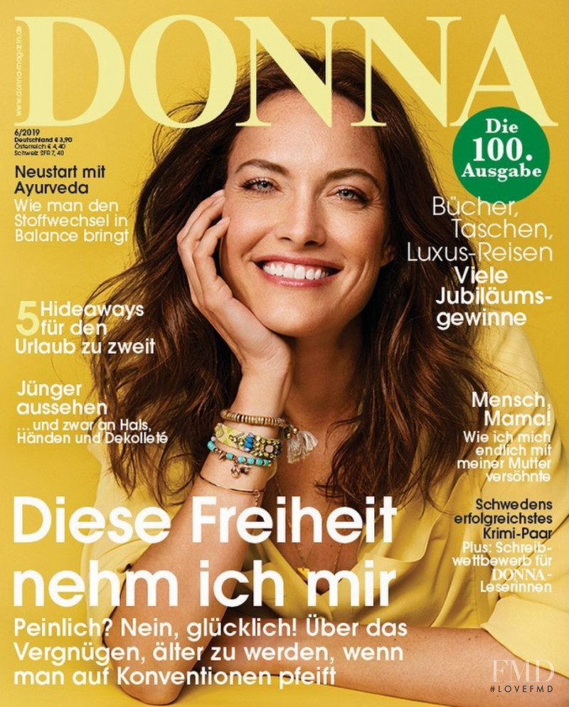 Nicole Petty featured on the Donna Germany cover from June 2019