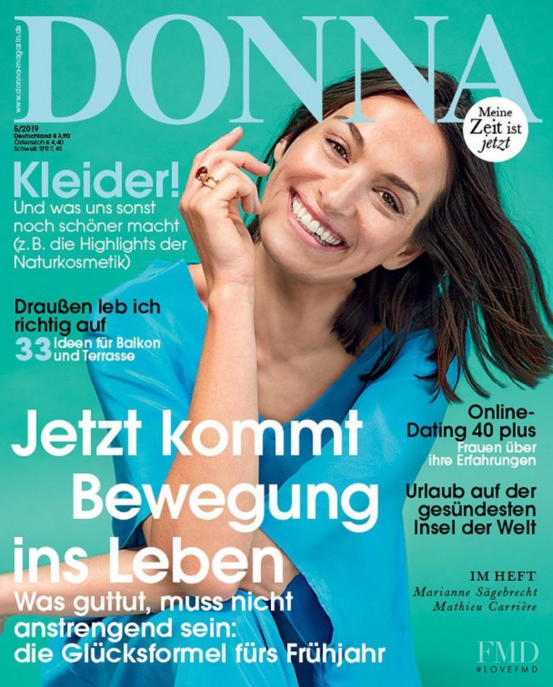  featured on the Donna Germany cover from May 2019