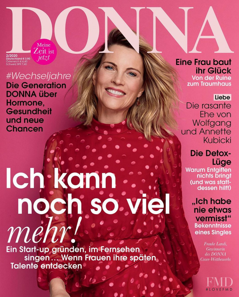  featured on the Donna Germany cover from February 2020