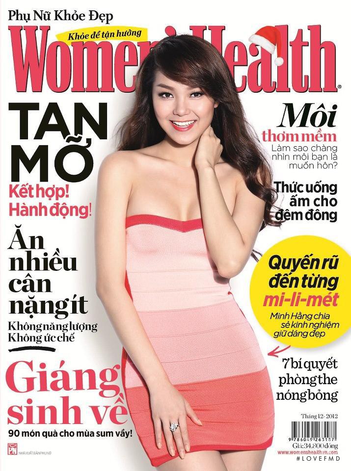  featured on the Women\'s Health Vietnam cover from December 2012