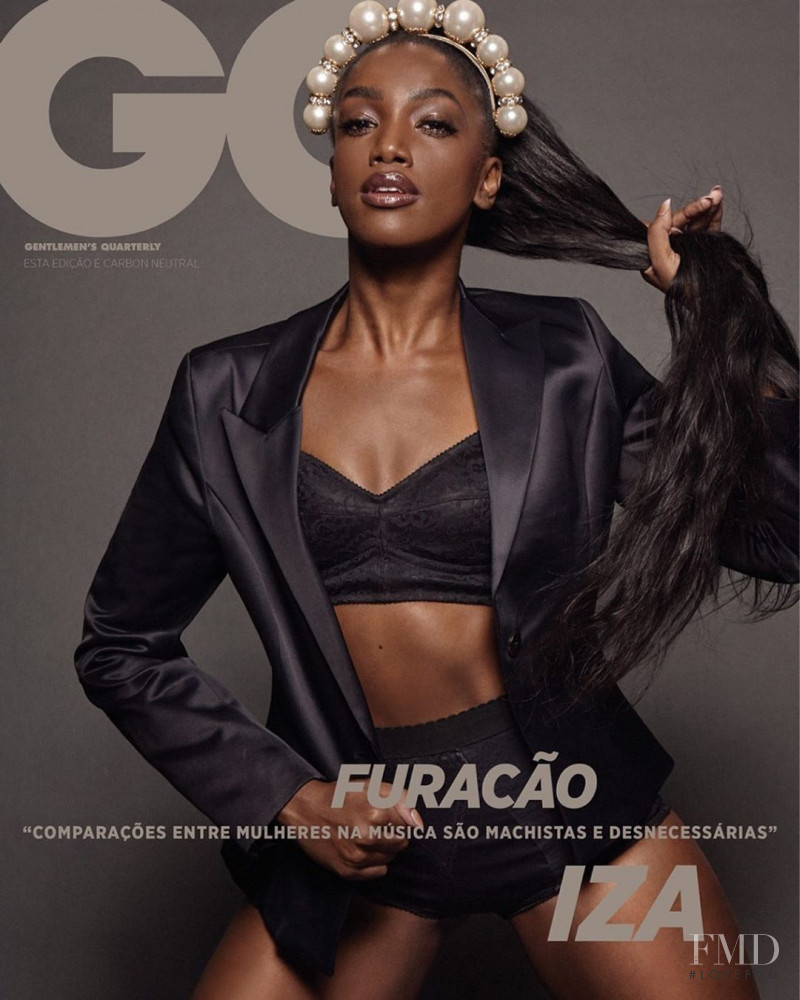 IZA featured on the GQ Brazil cover from November 2019