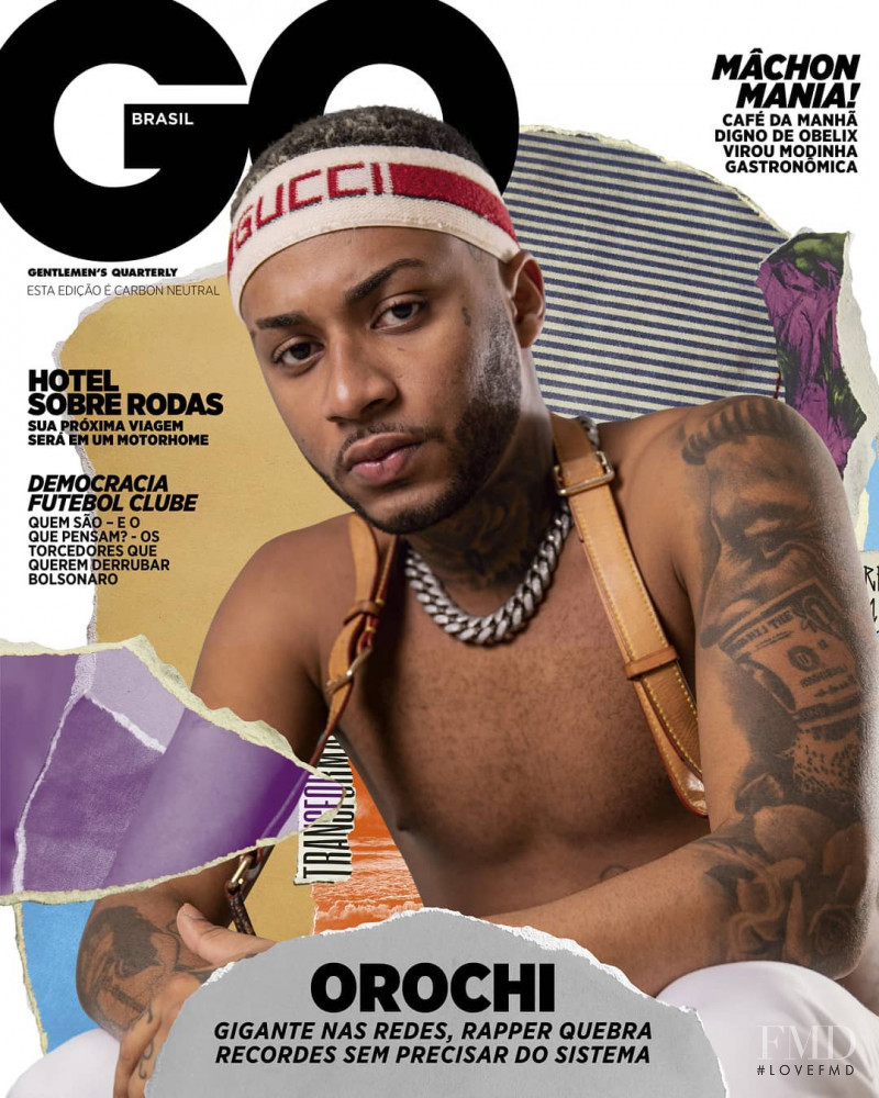 Orochi featured on the GQ Brazil cover from July 2020