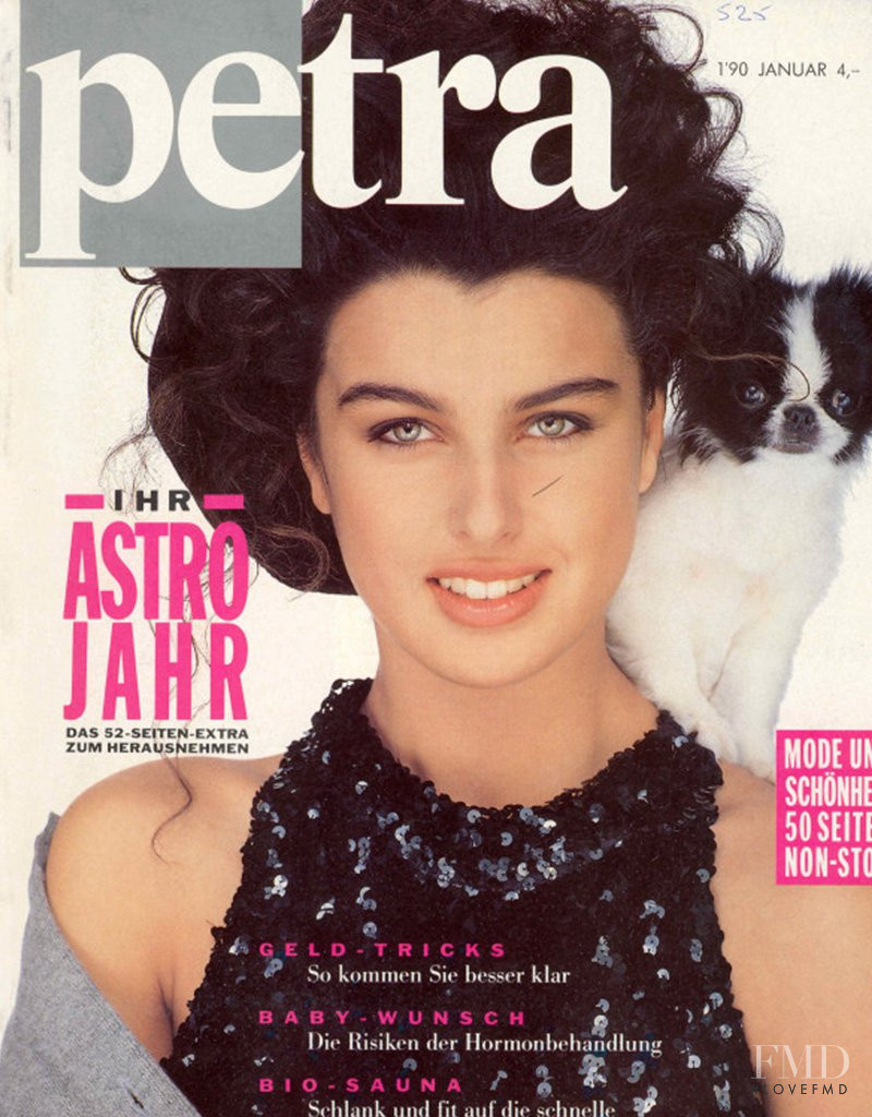 Wendy Both featured on the Petra cover from January 1990