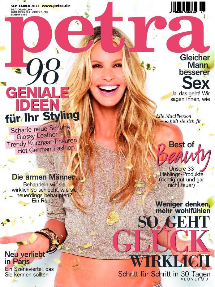 Elle Macpherson featured on the Petra cover from September 2012