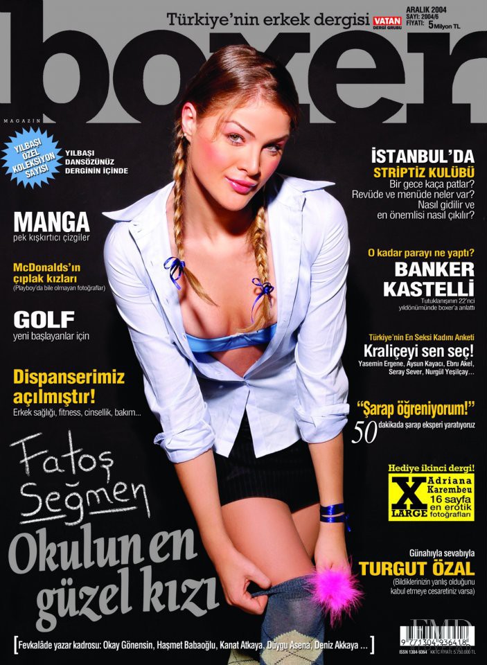Fatos Segmen featured on the Boxer cover from June 2004