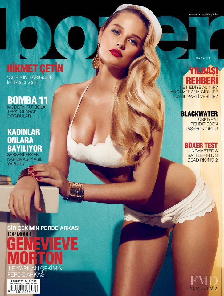 Genevieve Morton featured on the Boxer cover from December 2011