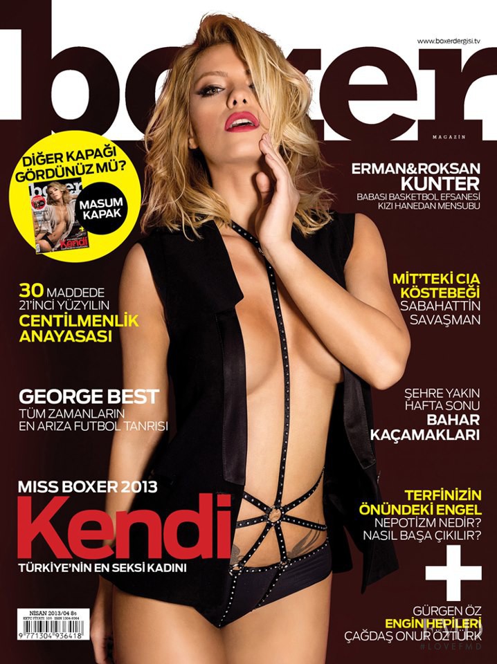Kendi featured on the Boxer cover from April 2013