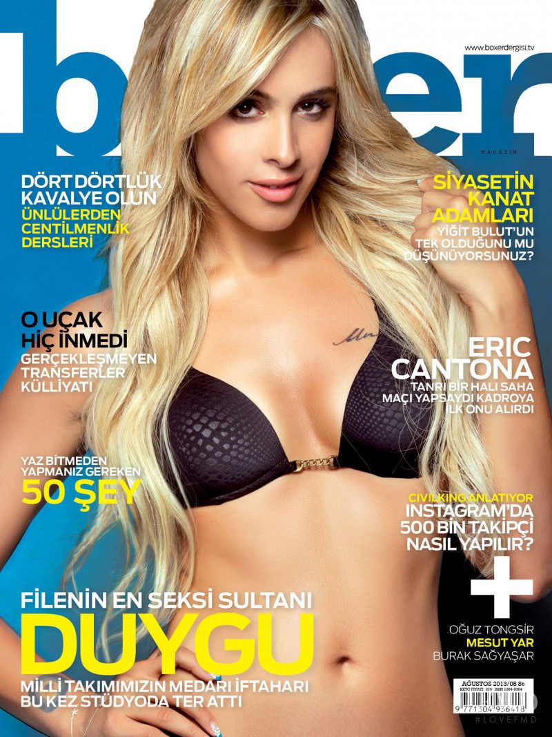 Duygu Bal featured on the Boxer cover from August 2013