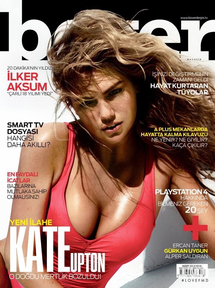 Kate Upton featured on the Boxer cover from March 2013