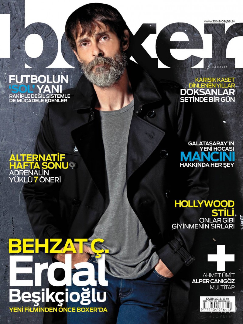 Erdal Besikcioglu featured on the Boxer cover from November 2013