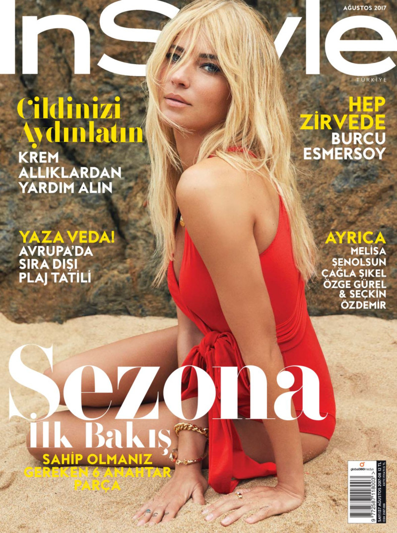  featured on the InStyle Turkey cover from August 2017