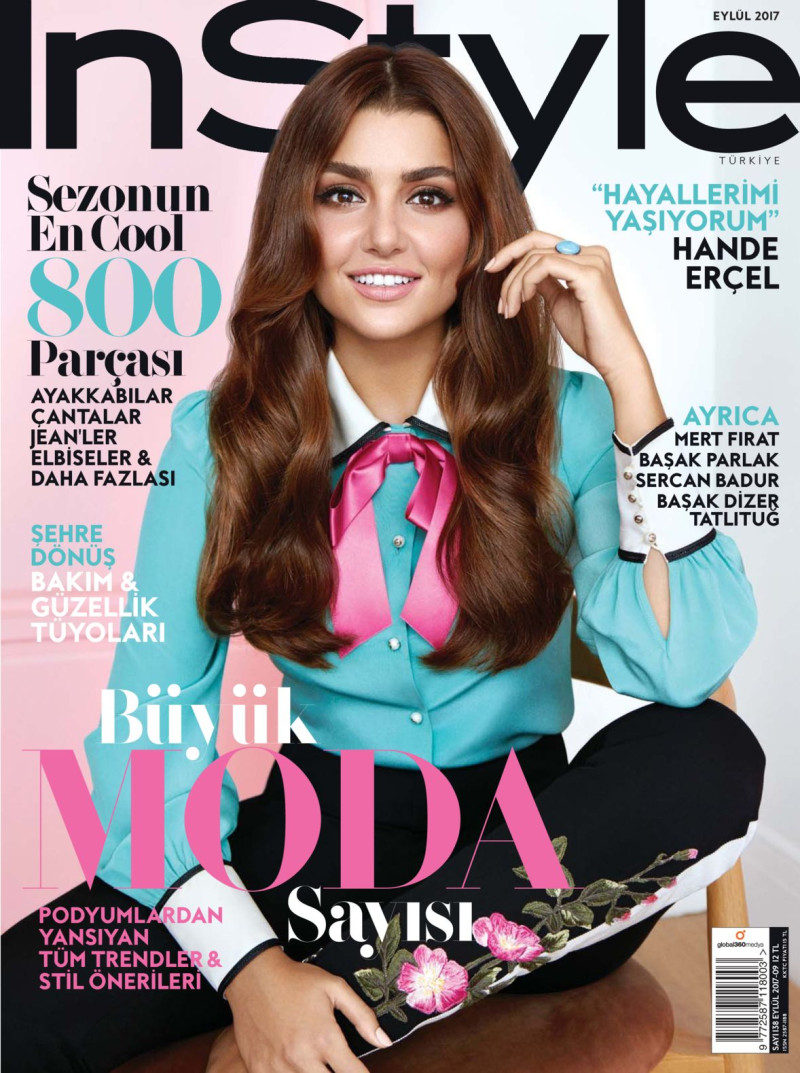  featured on the InStyle Turkey cover from September 2017