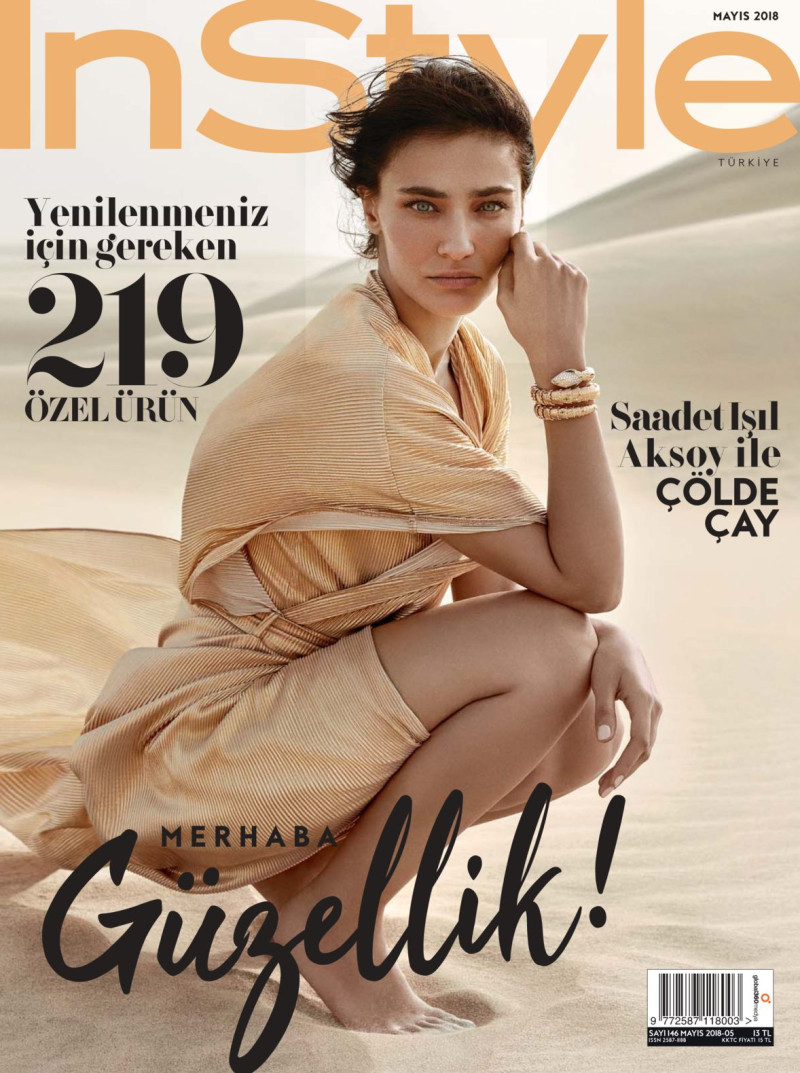  featured on the InStyle Turkey cover from May 2018