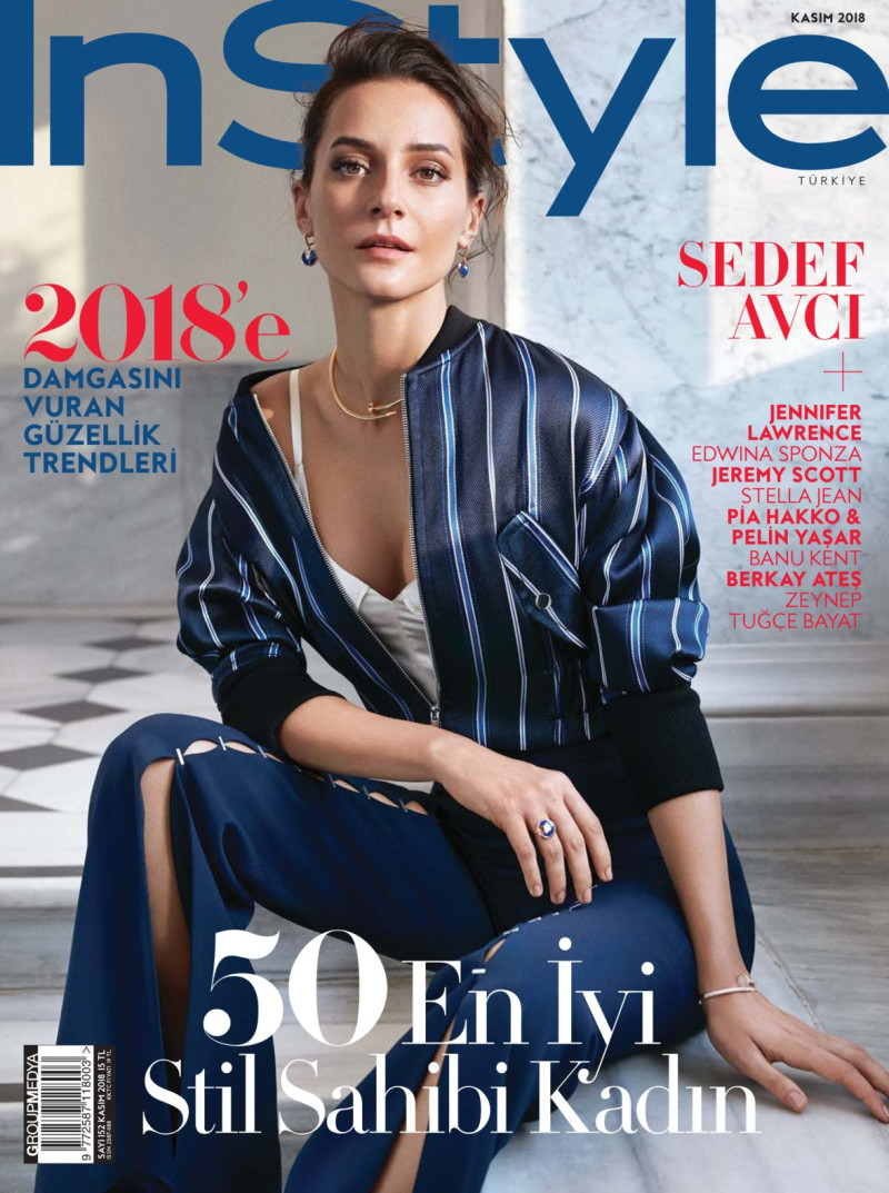  featured on the InStyle Turkey cover from November 2018