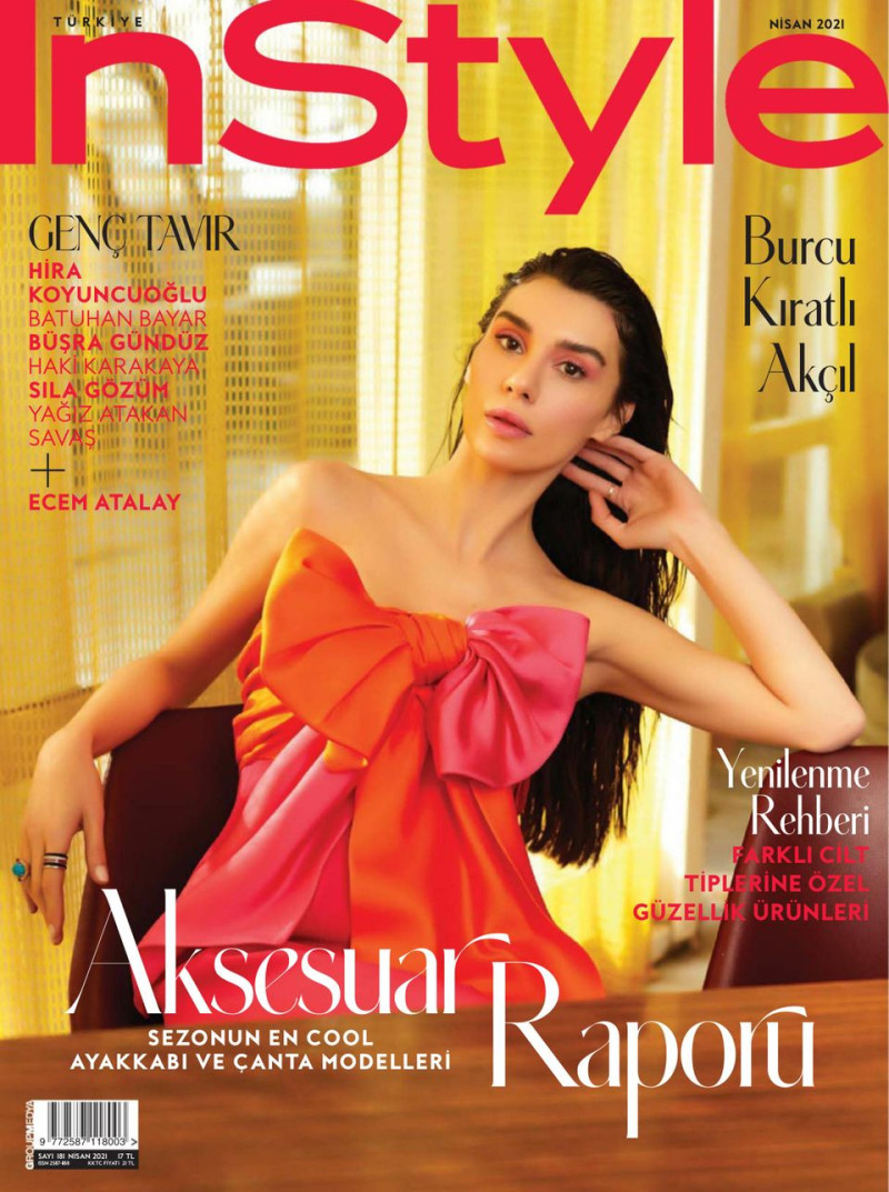  featured on the InStyle Turkey cover from April 2021