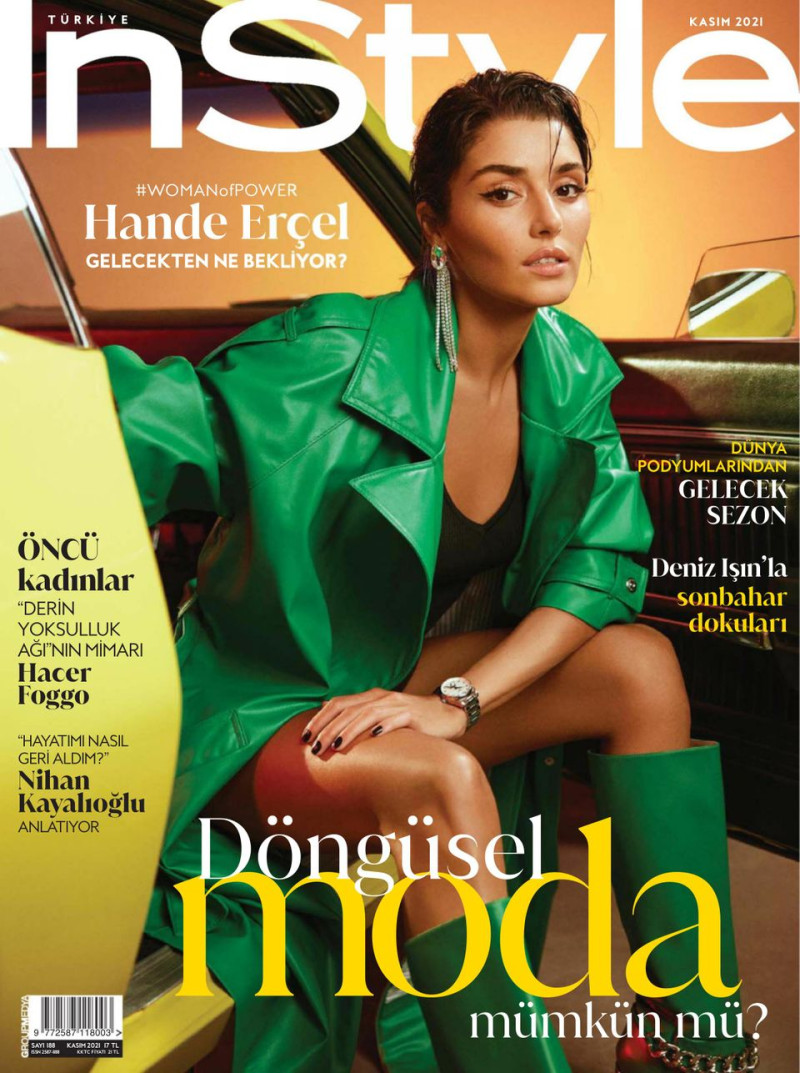  featured on the InStyle Turkey cover from November 2021