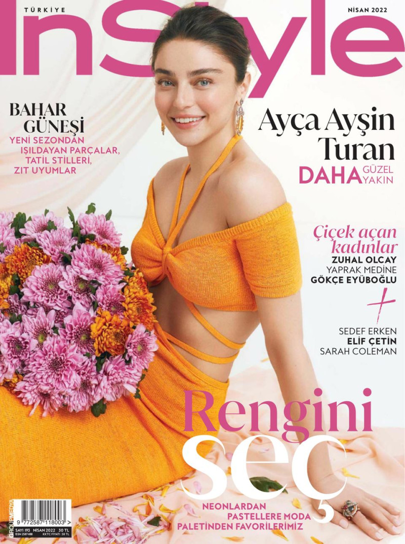  featured on the InStyle Turkey cover from April 2022