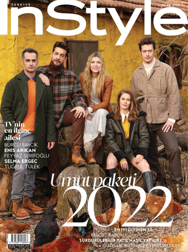  featured on the InStyle Turkey cover from January 2022