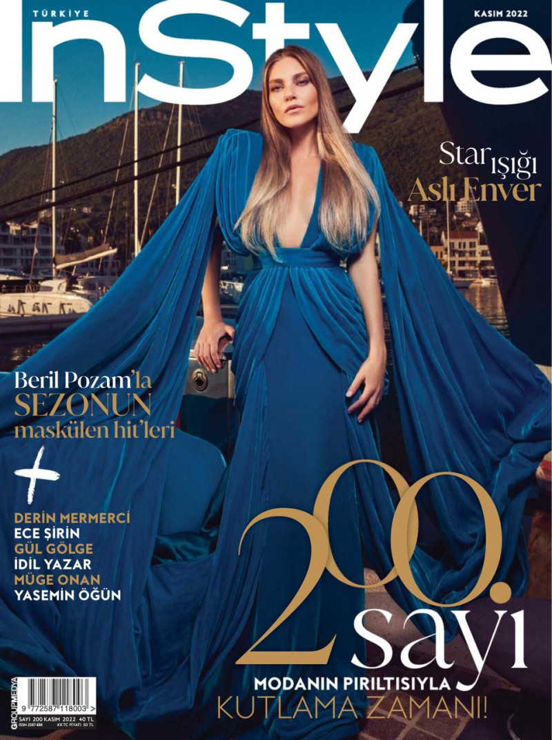  featured on the InStyle Turkey cover from November 2022