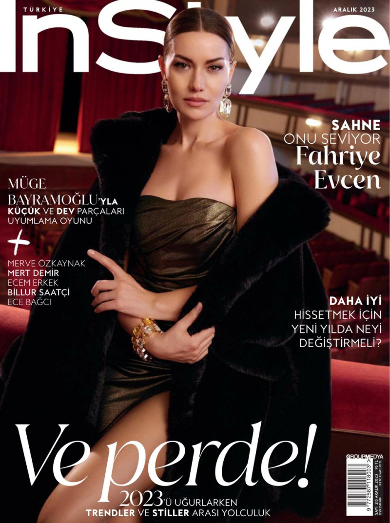  featured on the InStyle Turkey cover from December 2023