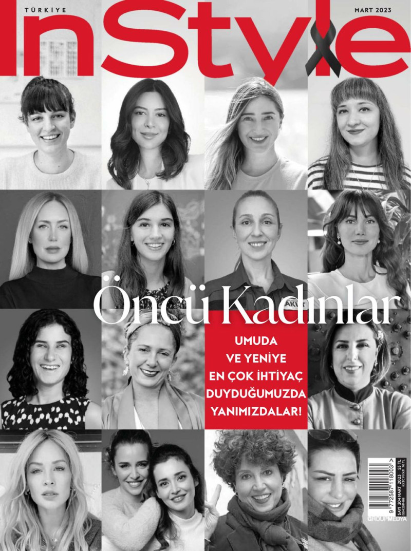  featured on the InStyle Turkey cover from March 2023