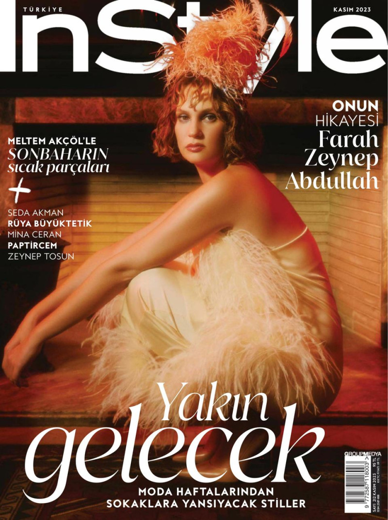  featured on the InStyle Turkey cover from November 2023