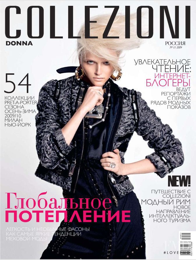  featured on the Collezioni Russia cover from November 2009