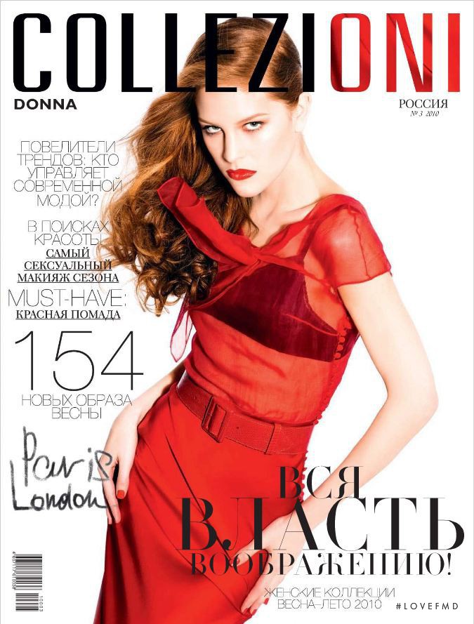  featured on the Collezioni Russia cover from March 2010