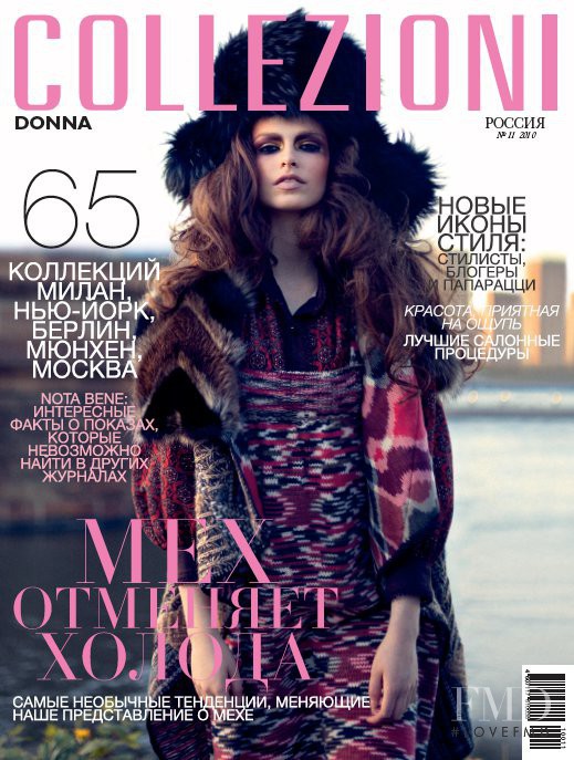  featured on the Collezioni Russia cover from November 2010