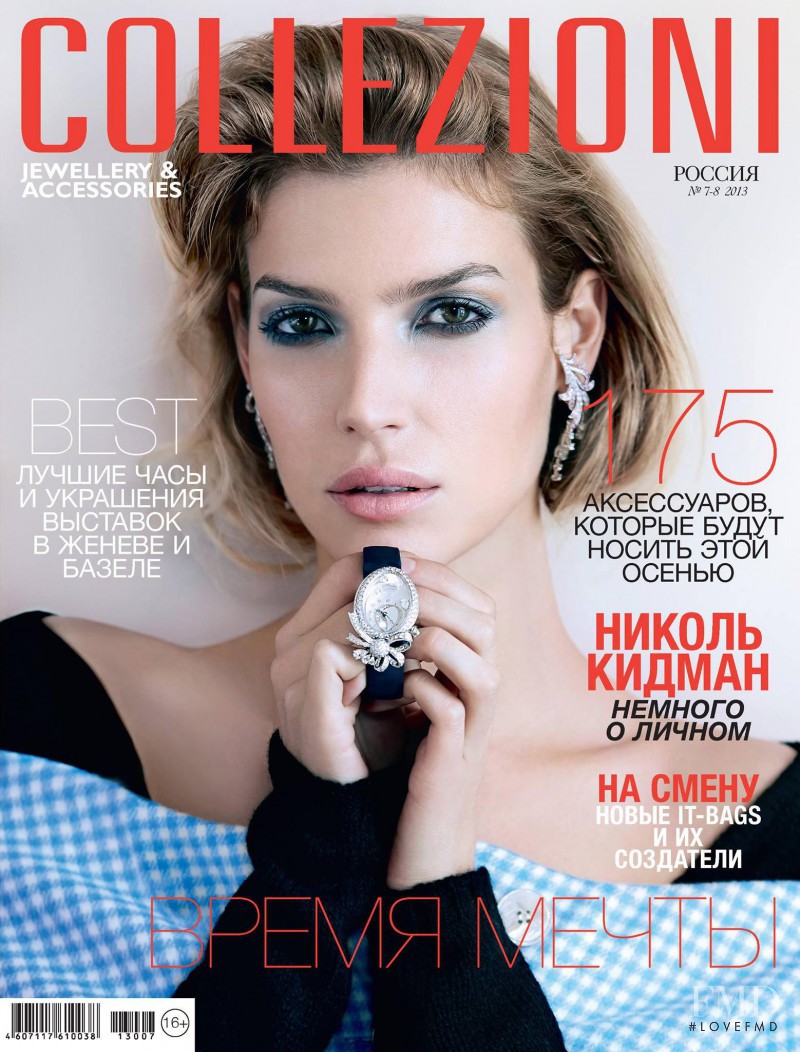  featured on the Collezioni Russia cover from July 2013