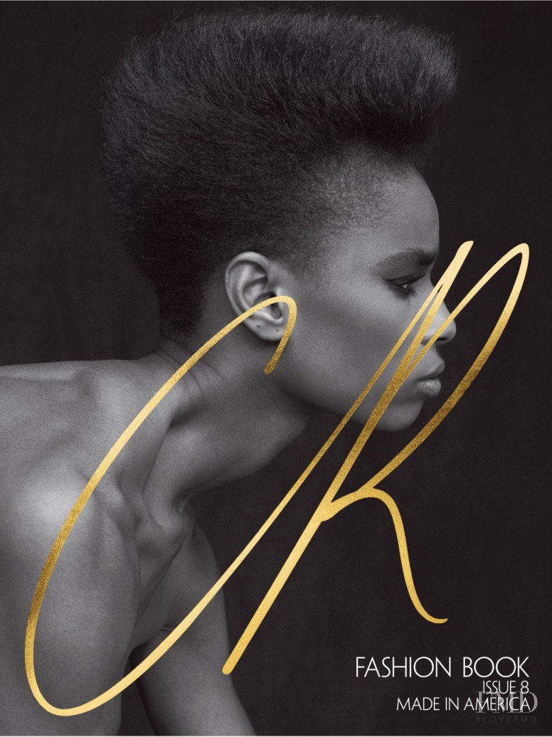 Kayla Scott featured on the CR Fashion Book cover from February 2016