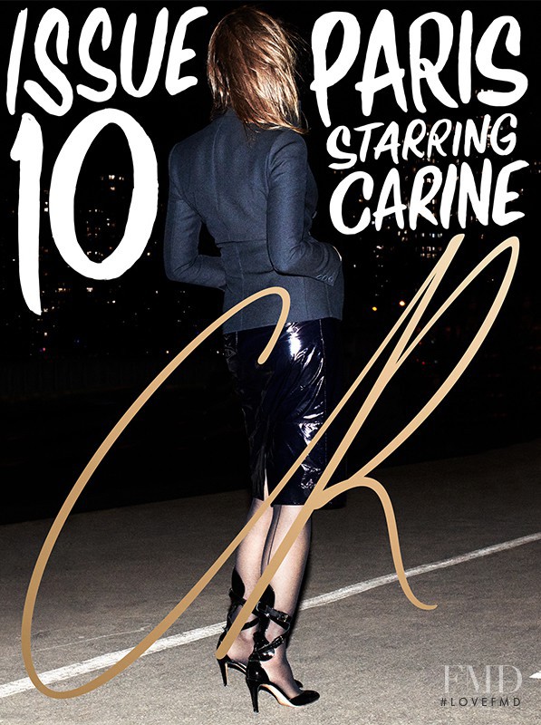 Carine Roitfeld featured on the CR Fashion Book cover from February 2017