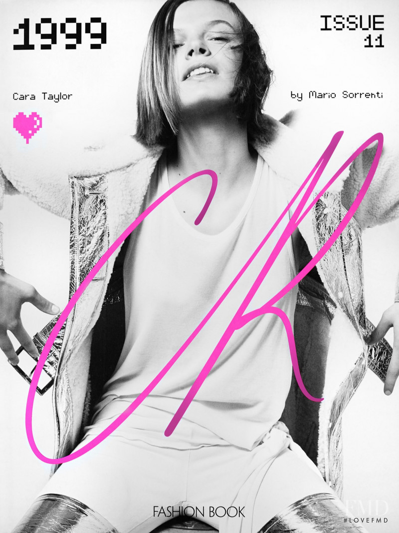 Cara Taylor featured on the CR Fashion Book cover from September 2017