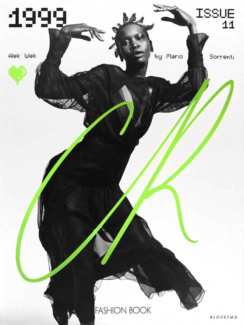 Alek Wek featured on the CR Fashion Book cover from September 2017