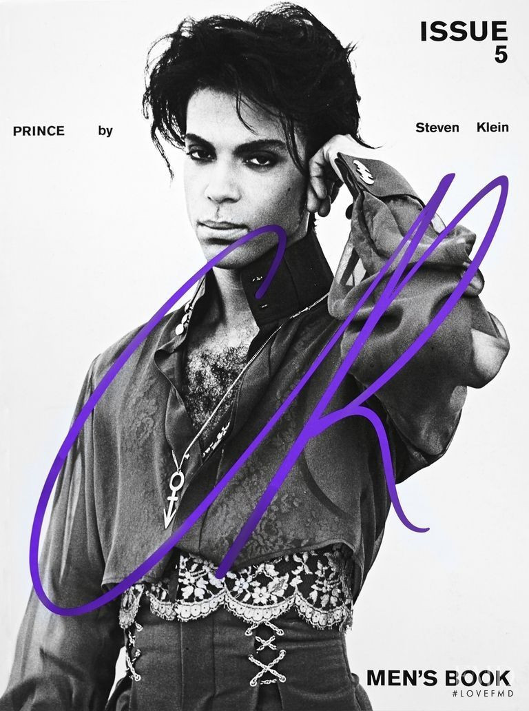 Prince featured on the CR Fashion Book cover from September 2017