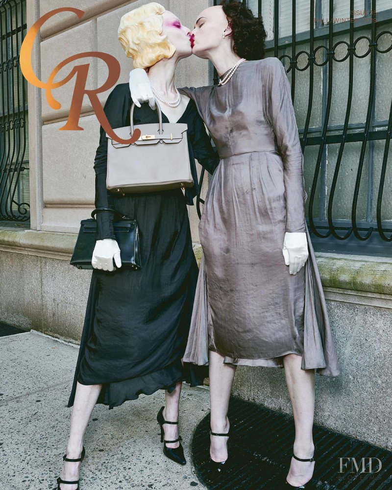 Lara Mullen, Remington Williams featured on the CR Fashion Book cover from September 2019